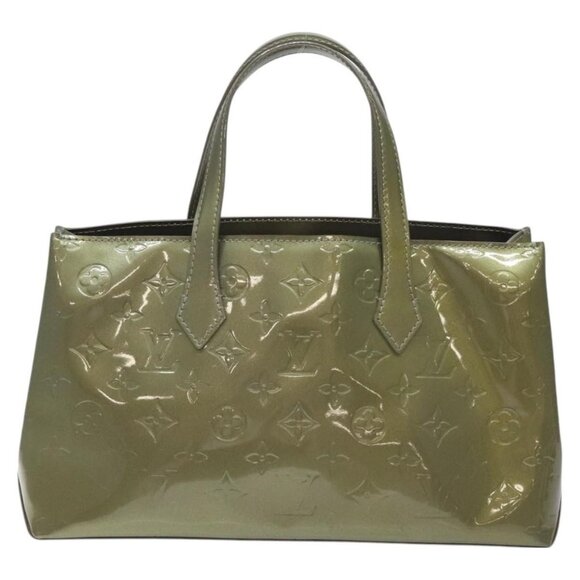 LOUIS VUITTON Monogram Vernis Wilshire PM Bag Gris Art Deco - Picture 3 of 15